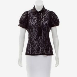 Anne Fontaine lace blouse